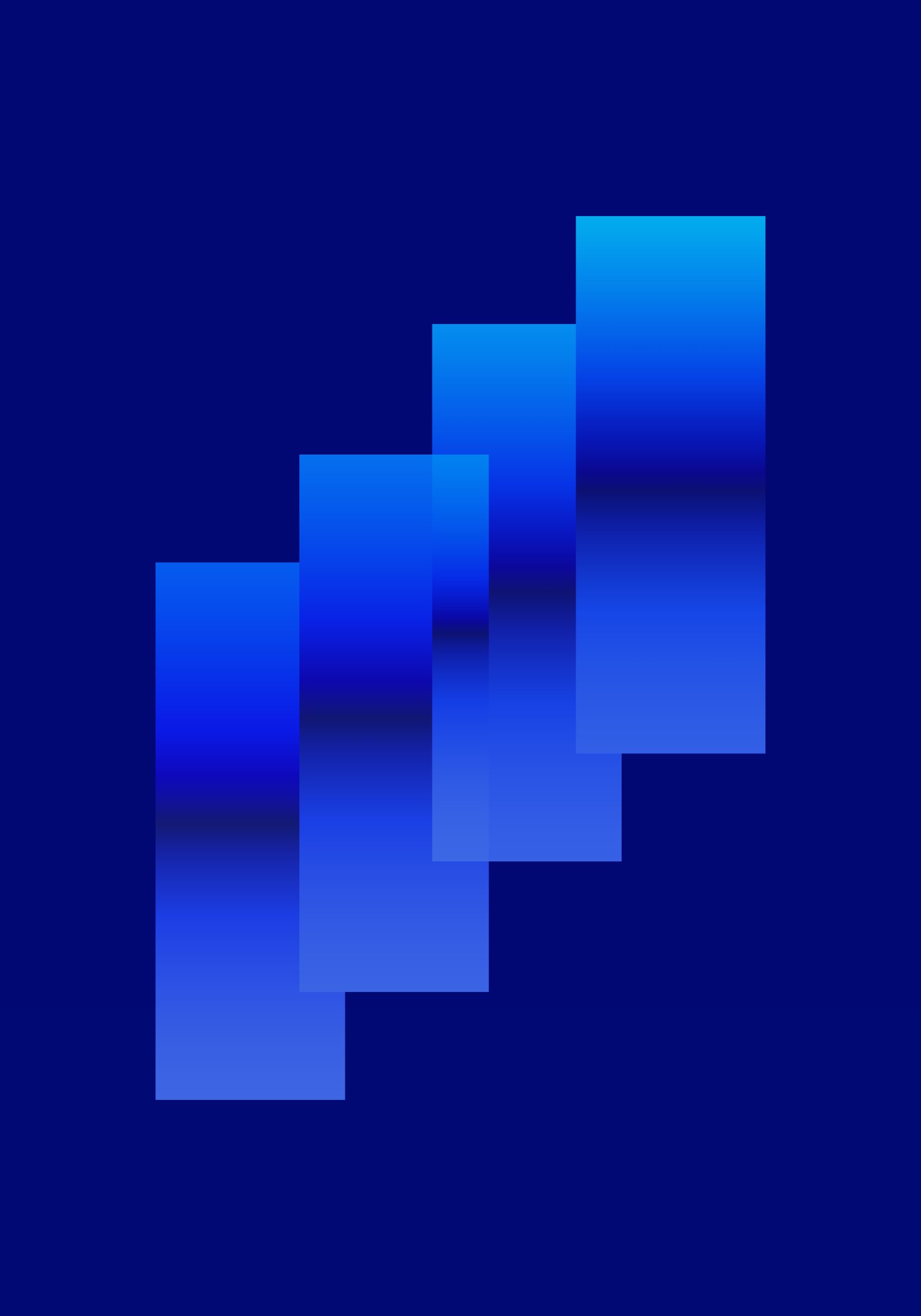 Deep Blue Gradient : Form No. 2 — Gil Zablodovsky