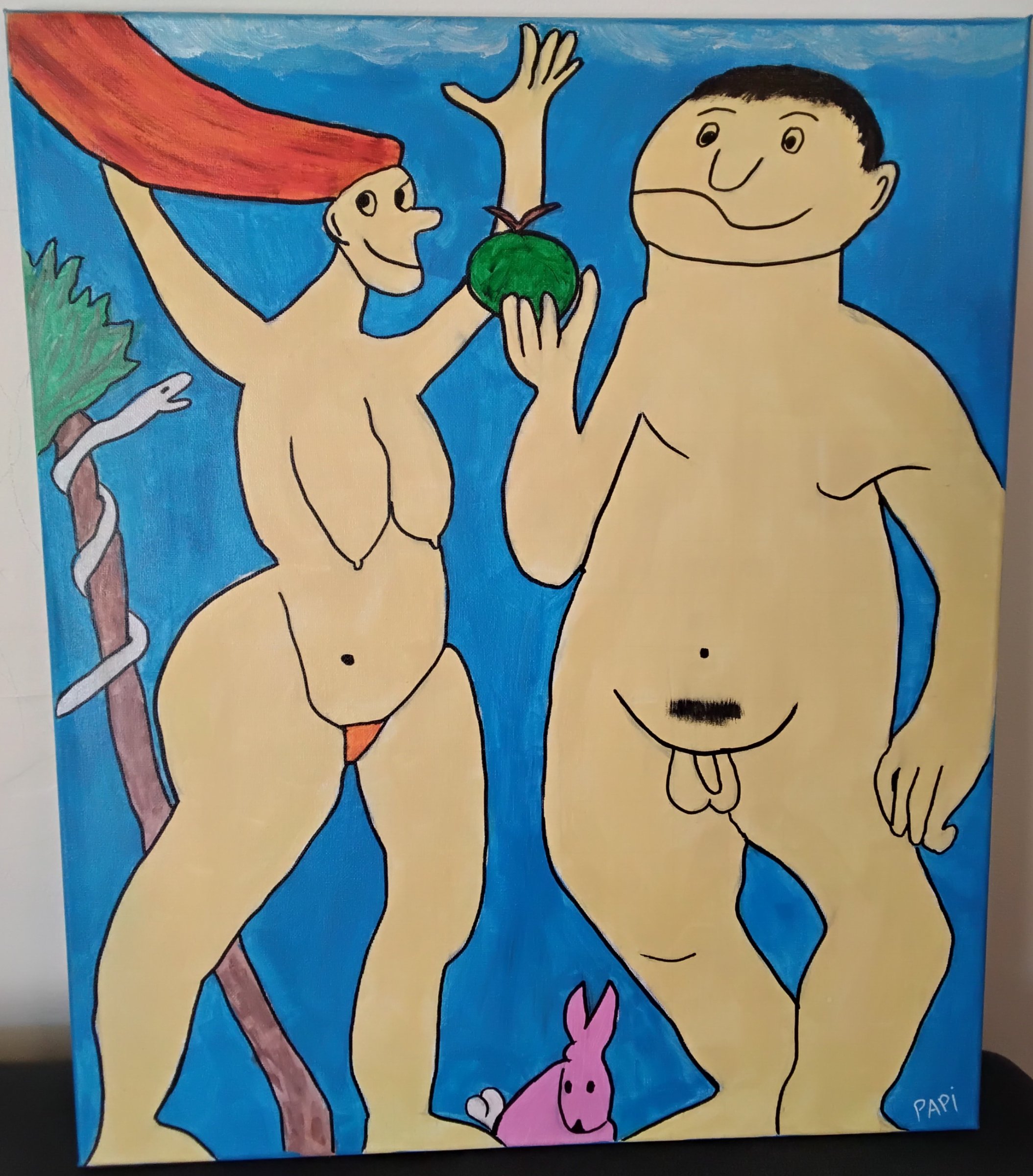 The Garden of Modern Innocence (Adam & Eve) — PAPI