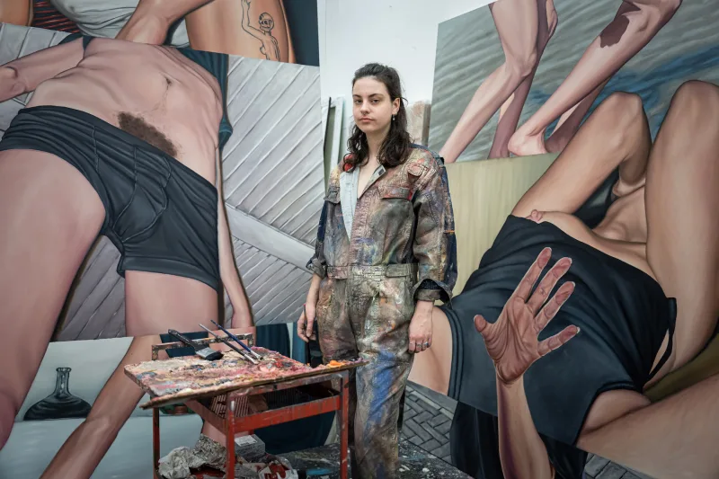Bobbi Essers: friendship deserves a large painting