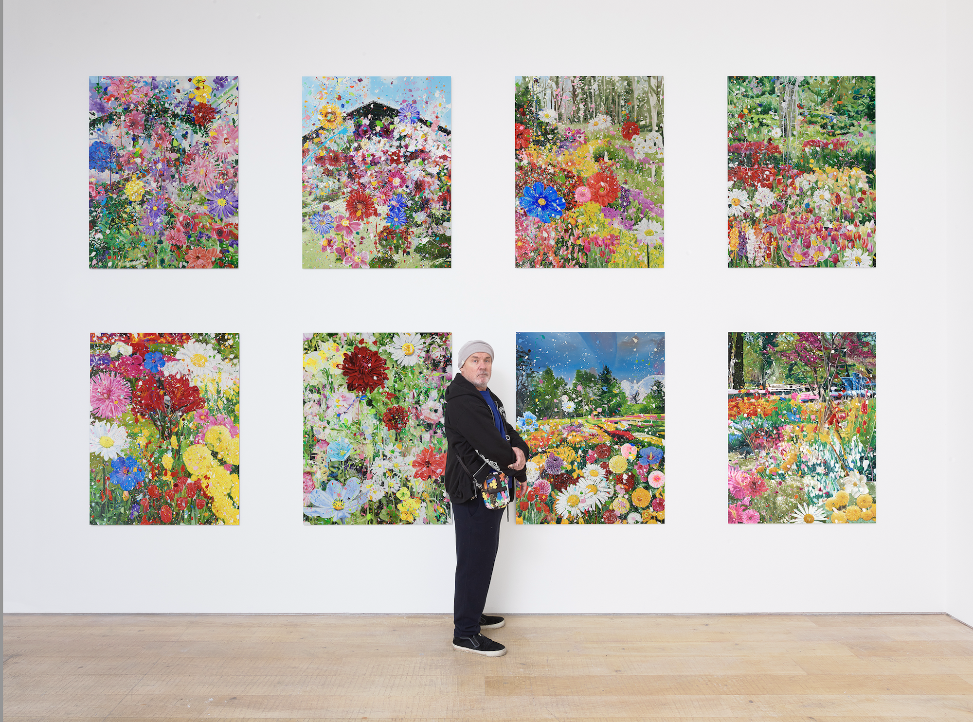 Damien Hirst new paintings X HENI