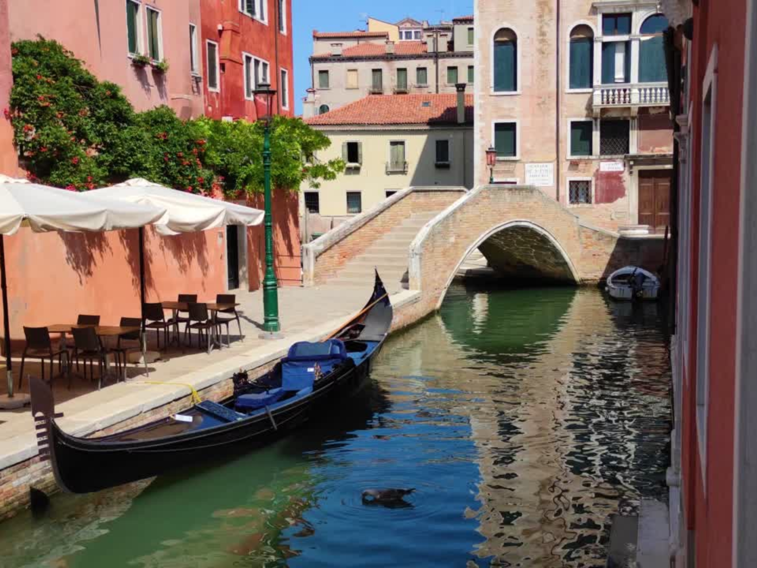 Glimpse of the canals of Venice
