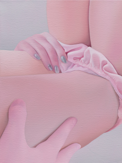 Vivian Greven. Bond III, 2025, Oil on canvas, 60x45 cm