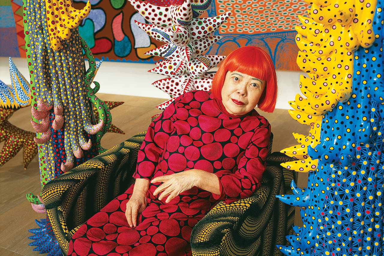 Yayoi Kusama: disappearing into infinity
