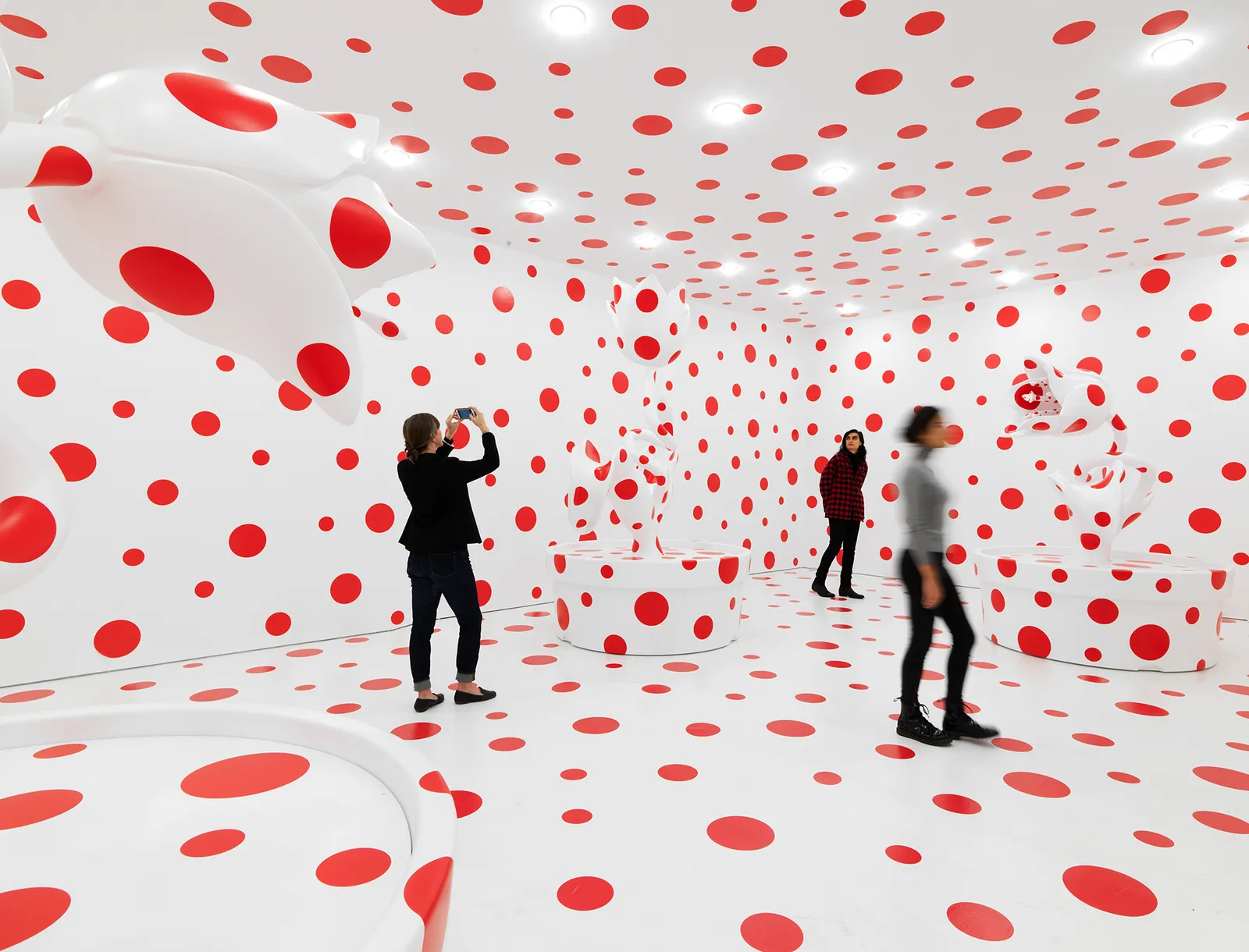 Yayoi Kusama. With All My Love for the Tulips, I Pray Forever, 2011