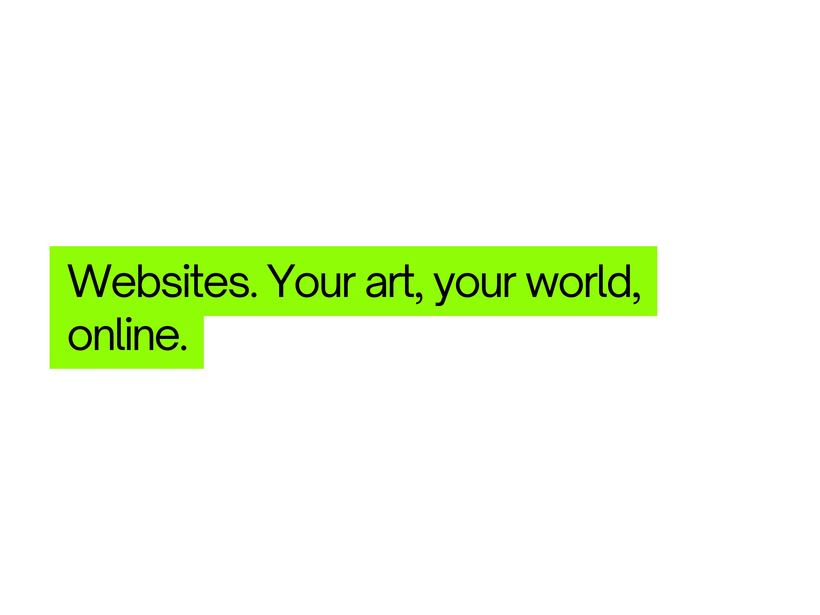 Custom websites